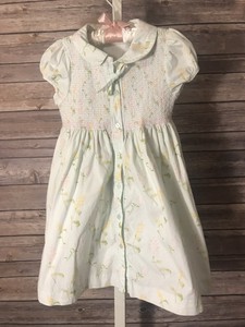 laura ashley smocked dress