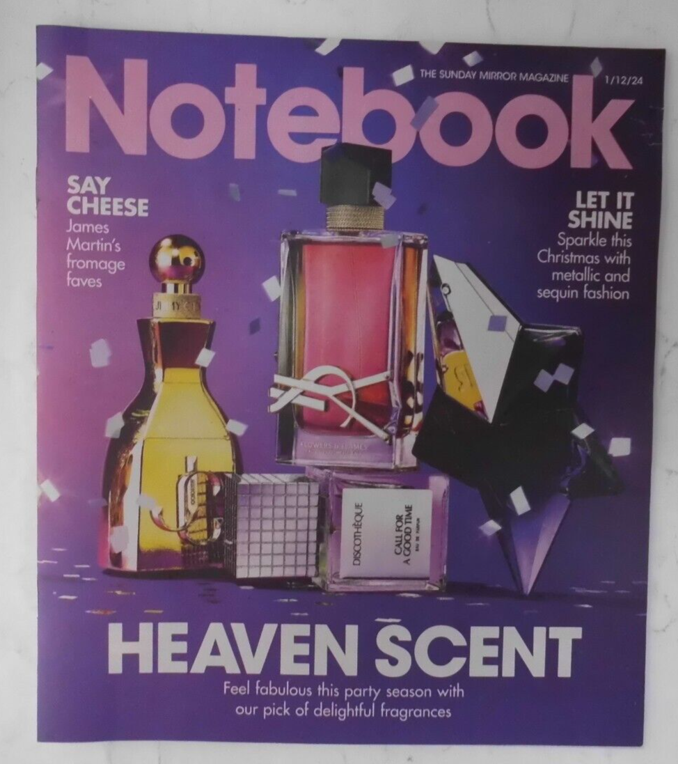Notebook Sunday Mirror Dec 1 2024 Party Fragrances Special Magazine-image