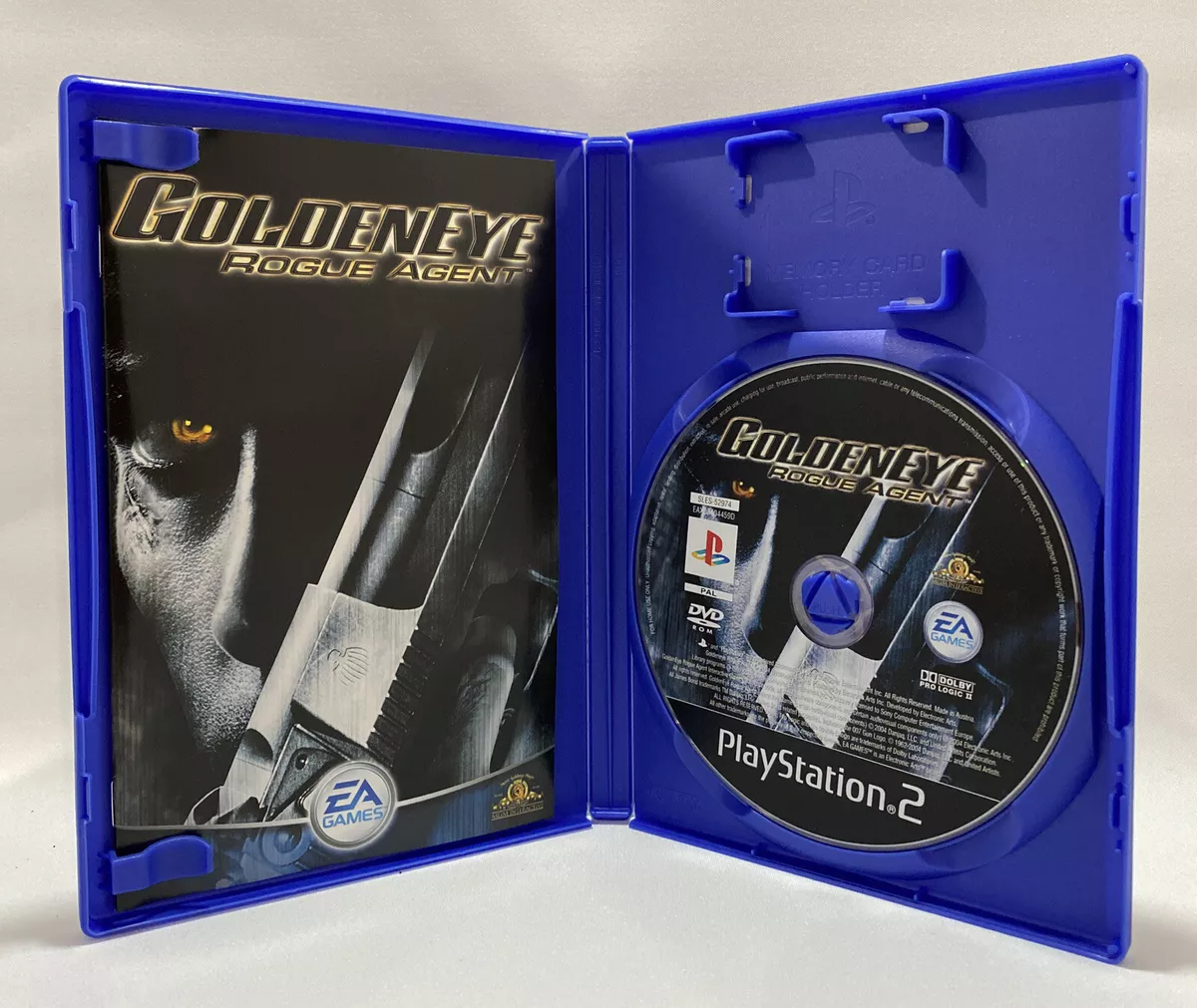 GOLDENEYE ROGUE AGENT PS2 Playstation 2 Game + Manual PAL $19.95