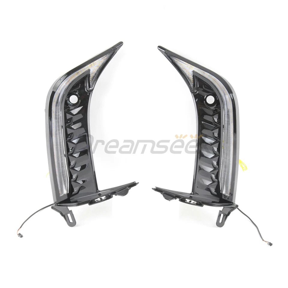 LED Daytime Running Light DRL for Toyota Camry SE XSE 2025+ Turn Signal Fog Lamp - Image 3 of 4