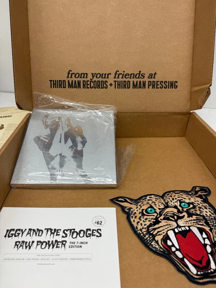 Iggy & The Stooges Raw Power 7" Edition 2024 Vinyl Third Man Records Vault 62 - Image 2 of 4