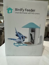 Smart Bird Feeder with Camera Solar Powered, Wireless Outdoor Bird Feeder, 4M...
