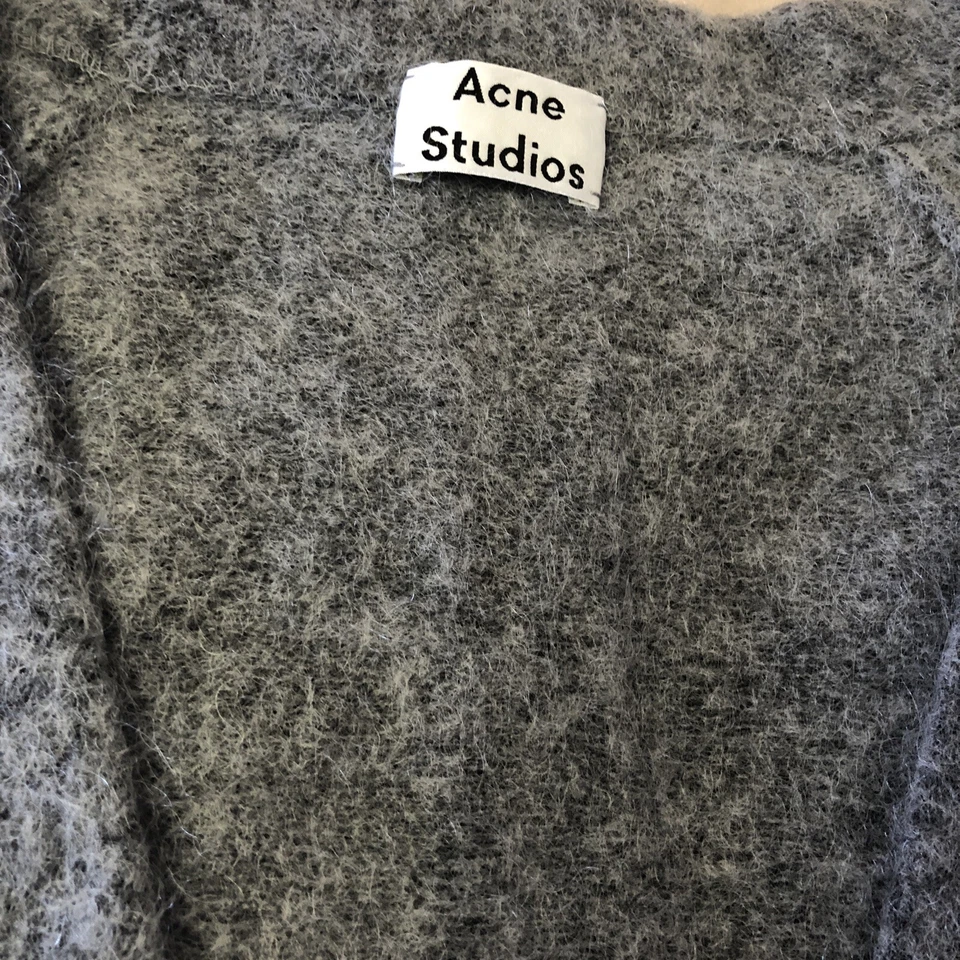 Cárdigan largo Acne Studios Raya Mohair para mujer talla XS Foto 4 de 4
