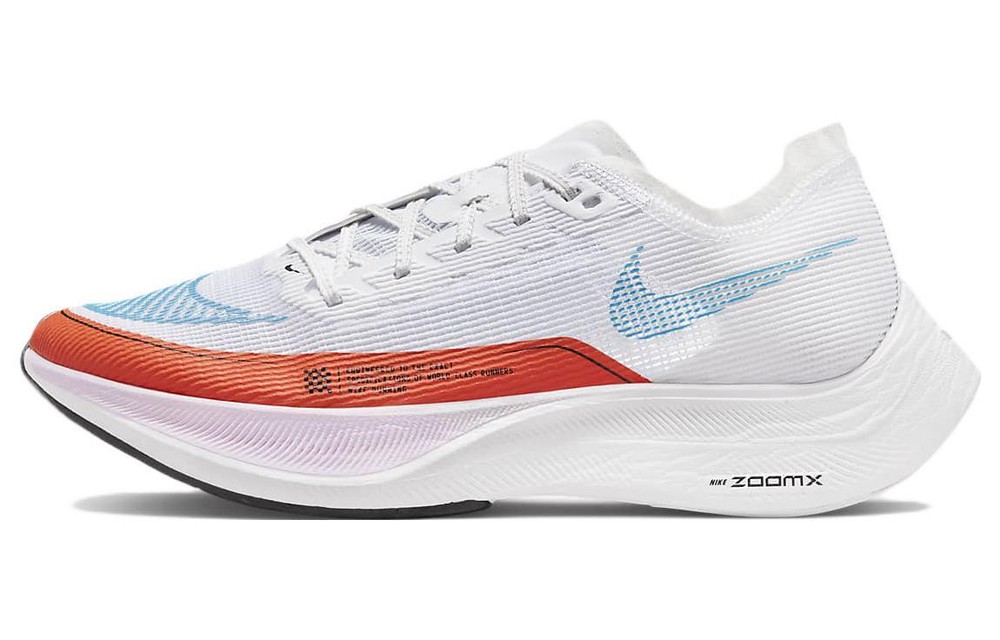 Nike ZoomX Vaporfly NEXT% 2 White Rush Orange Running Shoes CU4123-102 2022