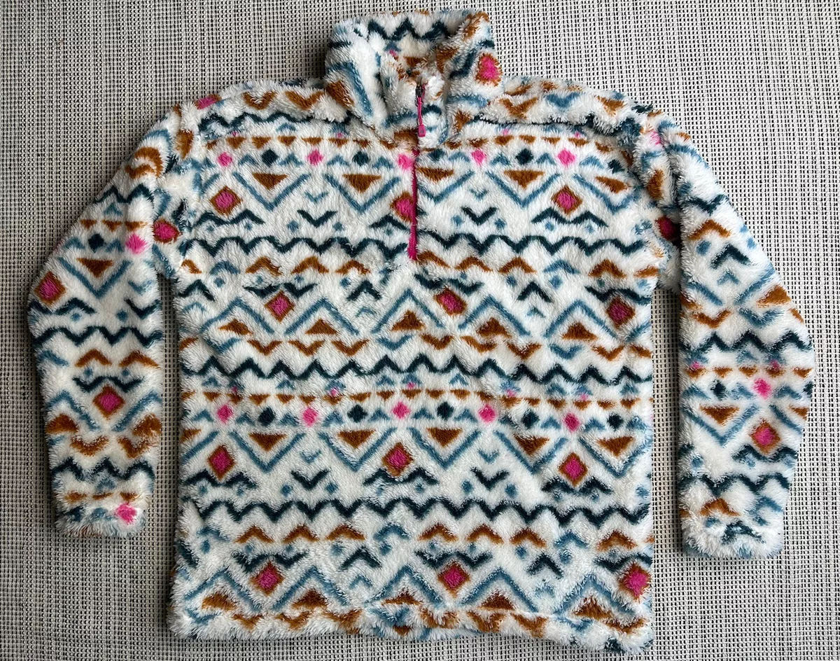Eddie bauer sherpa pullover hot sale