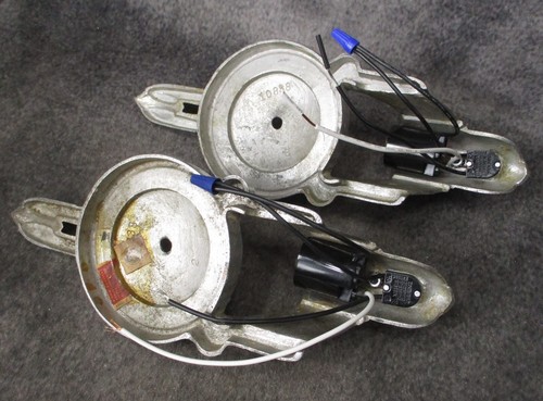 PAIR 1930's Classic Art Deco Copper & Metal Sconces RESTORED - Picture 10 of 11