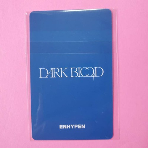 HEESEUNG ENHYPEN DARK BLOOD PhotoCard Mini Album Full Harf New ENGENE PC Weverse - Picture 51 of 60