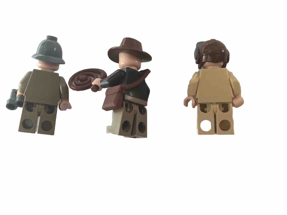 LEGO Indiana Jones Sr German Soldier Pilot Minifigure Lot 17