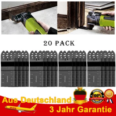 MARKENLOS 20-Stk Sägeblatt Sägeblätter Zubehör Multifunktionswerkzeug Multitool Für Metall