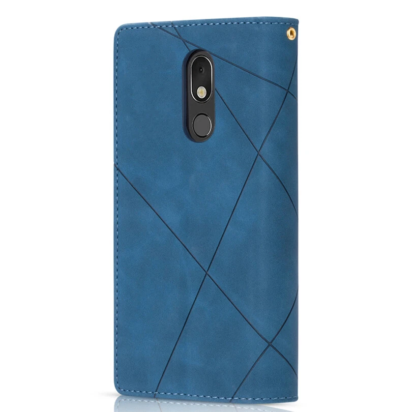 Zip Leather Wallet Case Strap Multi Card Pocket Flip Cover for LG Stylo 5 6 7 - Image 4 of 4