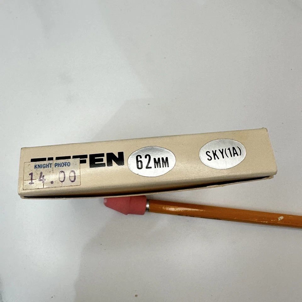 62mm TiFFEN Skylight 1A Glass Lens Filter Genuine New Old Stock Sky-1A - Image 3 of 4