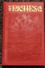  Riches by  Rutherford 1936 Watch Tower Bible & Tract Society Hardcover 