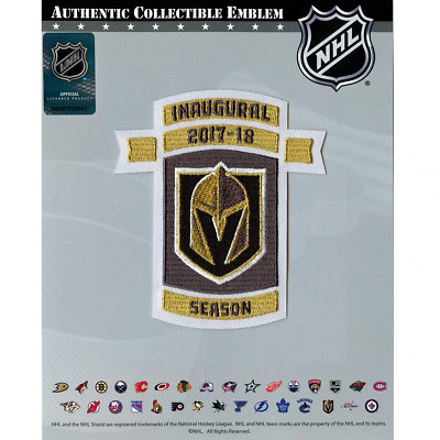 2017 Vegas Golden Knights Inaugural NHL Season Embroidered Jersey Patch