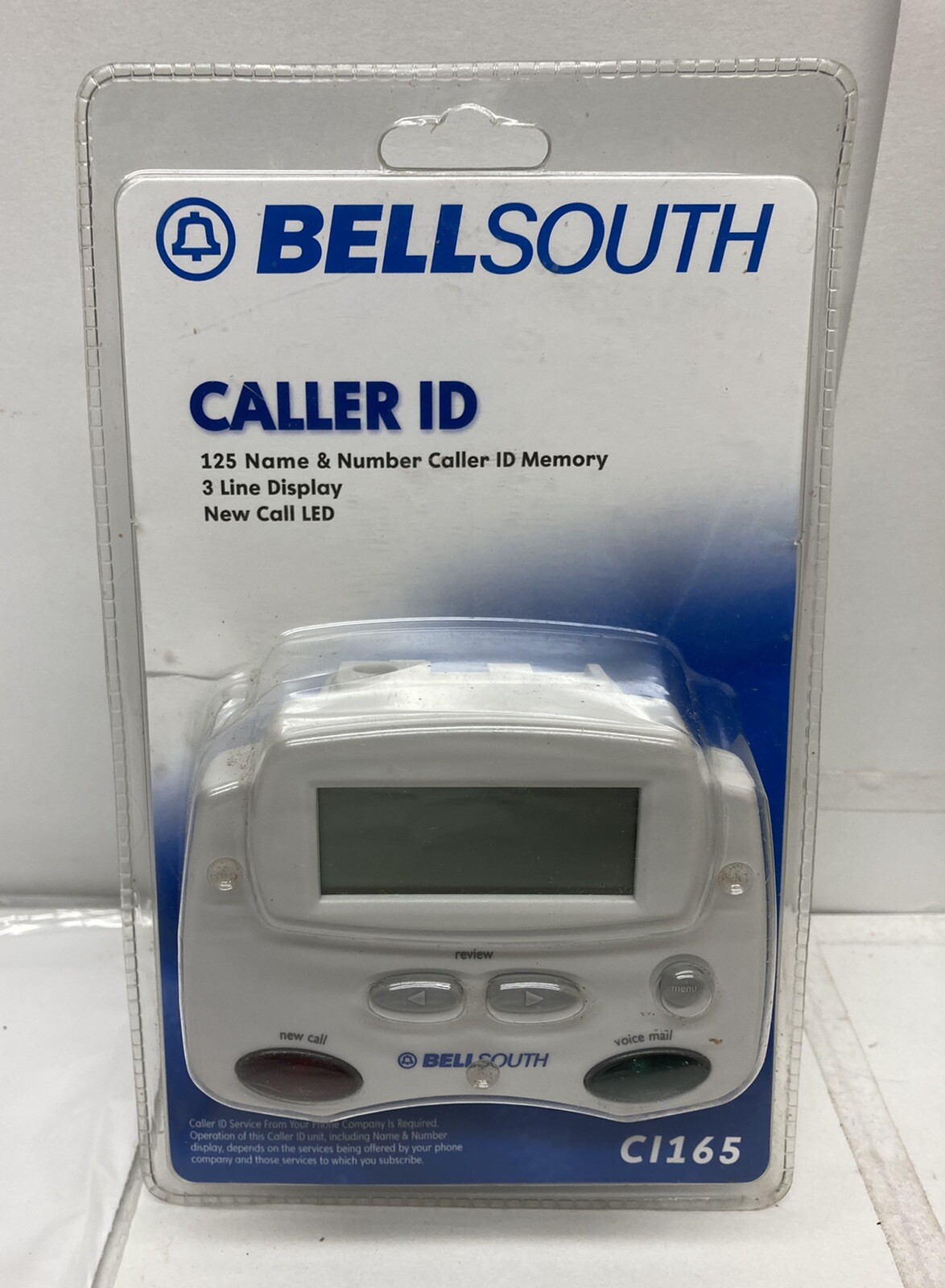 BellSouth Caller ID CI165 3Line Display NEW SEALED eBay