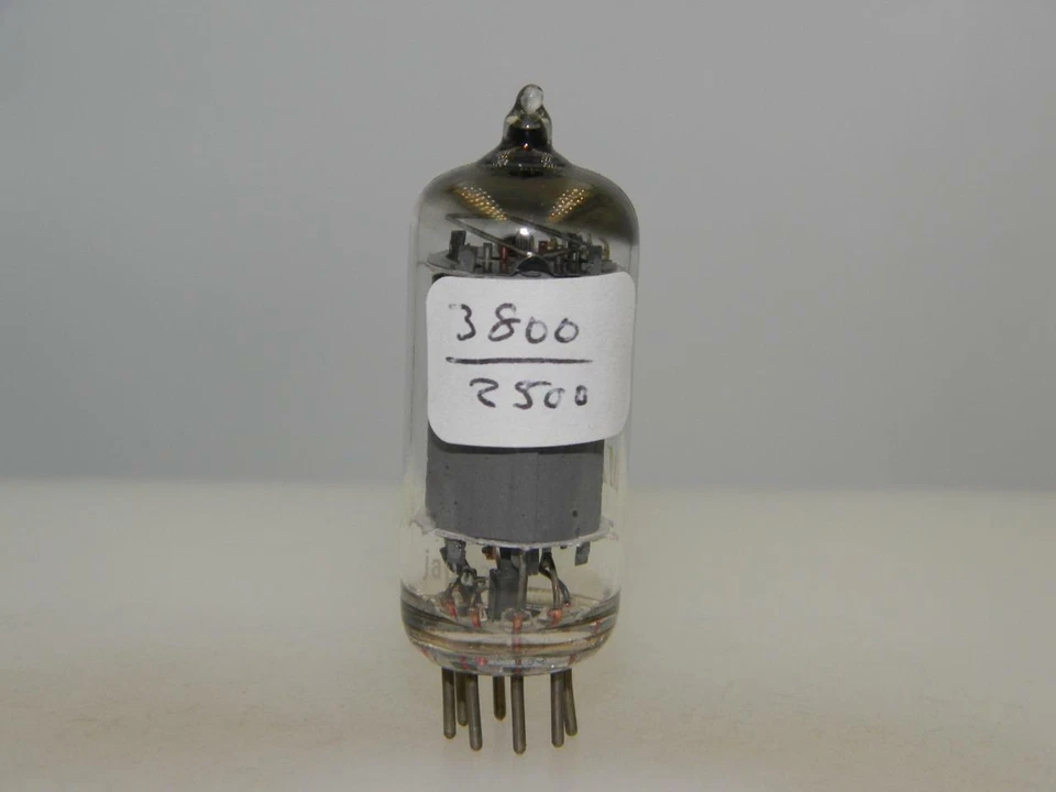 Channel Master Japan 6AU6A NOS NIB 3800gm Grey Plate Top D Get Serious Tube O973 - Image 4 of 4