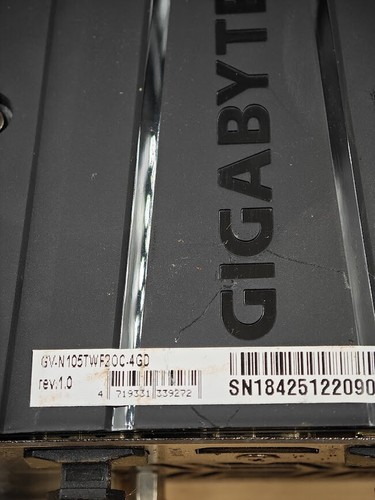 Gigabyte GTX 1050 Ti 4GB Graphics Card - Used, No Box/Accessories - Bild 6 von 7