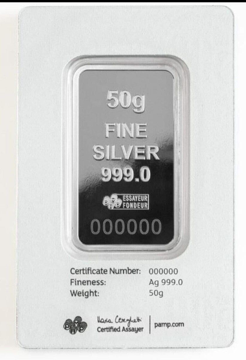 2023 Pamp Suisse Morgan Tribute 50 Gram Silver Bar - In Assay | eBay