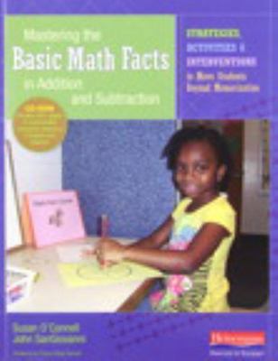 Mastering the Basic Math Facts in Addition a- paperback, 9780325074764, OConnell