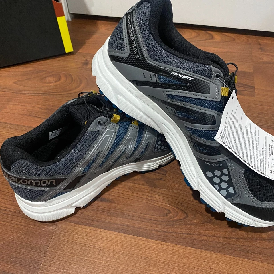 Новый с коробкой Salomon X-Mission 3 кроссовок мужской открытый тренировки обувь размер 9 - Изображение 4 из 4