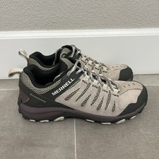 Merrell Crosslander 3 Trail Womens Size 7.5 Beige Hiking Lace Up Comfort Shoes