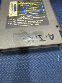 Godzilla: Monster of Monsters NES  Authentic 1989 BLOCKBUSTER STICKER Rare Works