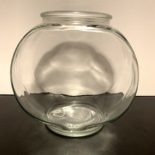 Fish Bowl 1960s Anchor Hocking 7.5  USA