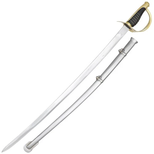 1860 Light Cavalry Artillery Officer Steel Saber Civil War Sword Replica