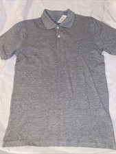 The Children's Place Boys Size XXL 16 Smoke Short Sleeve Uniform Polo NWT