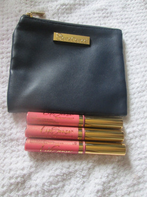 3~~ NEW .20oz Tester Sz Lipsense by SeneGence Lip Color Golden Orchid + Bag