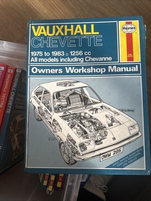 Haynes Handbuch Vauxhall Chevette 1975 - 1983 1256cc alle Modelle (SKU 27)