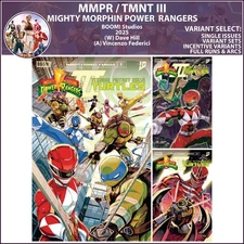 MMPR /TMNT III (2025) #1 2 3 BOOM! Studios COVER SELECT