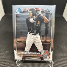 2025 Bowman Draft - Chrome Kayson Cunningham #BDC-84 (RC)