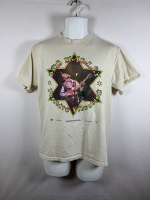 Vintage 90's Bob Marley Positive Vibration T Shirt Single Stitch Reggae Sz M