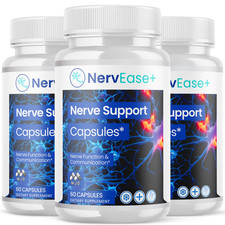  3 Pack Nervease Advanced Nerve Support Strength Formula Nerve Ease 180 Caps
