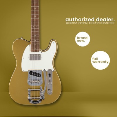 Squier Classic Vibe | Custom Telecaster with Bigsby | Aztec Gold