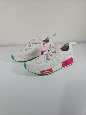 Adidas NMD_R1 Womens Size 9 White Magenta Green Pink Orange Shoes GZ4964