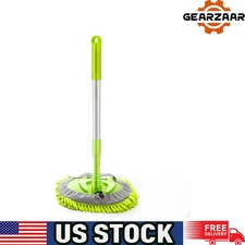 Adjustable Telescopic Car Wash Brush Kit Mop Long Handle Vehicle Cleaning Tools