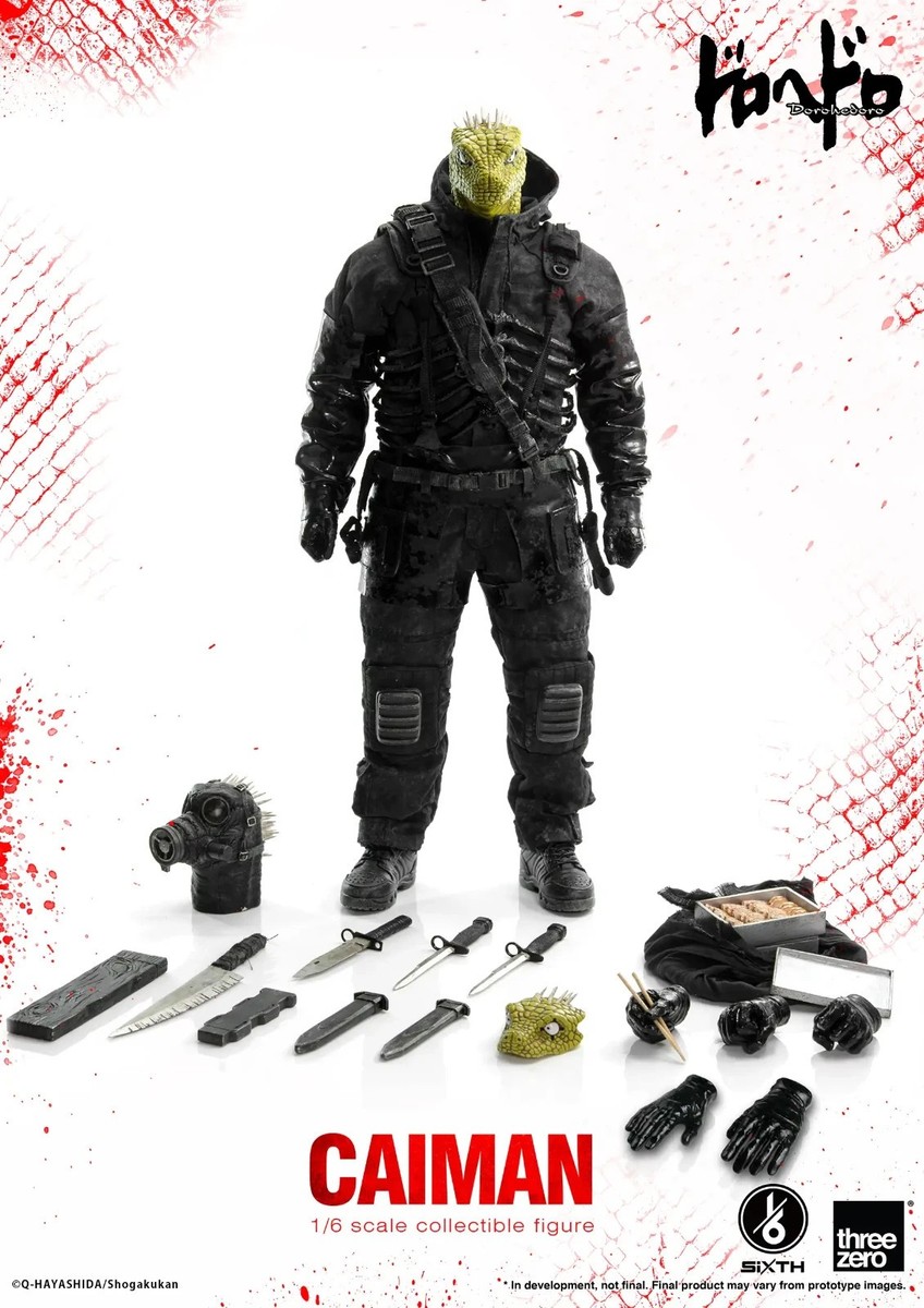Threezero 3Z05600W0 Orohedoro Caiman 1/6 Scale Action Figure