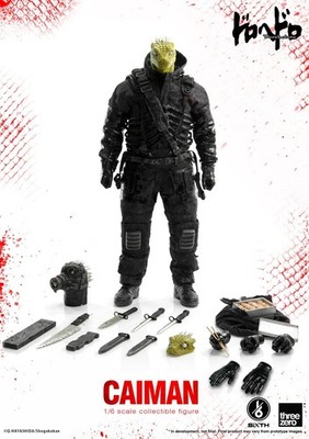 その他 Threezero Dorohedoro Caiman 3Z05600W0 Threezero 3Z05600W0 Orohedoro Caiman 1/6 Scale Action Figure