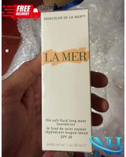 La Mer The Soft Fluid Long Wear Foundation SPF 20 1 oz / 30 ml IVORY 01 NiB