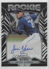 2019 Panini Prizm Rookie Zebra 17/99 Javy Guerra Javier #RA-JG Auto fh3