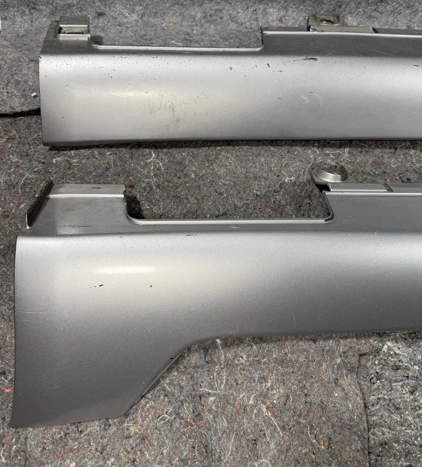 Saias laterais genuínas Honda Acura 2004-2008 TSX CL7 CL9 OEM painéis balancim prata - Imagem 2 de 4