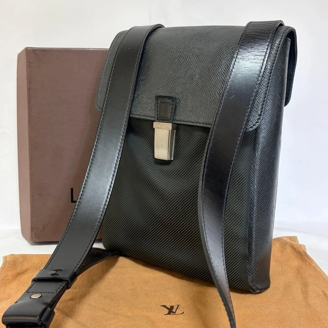 Louis Vuitton Taiga Men's Messenger Bags for sale | eBay