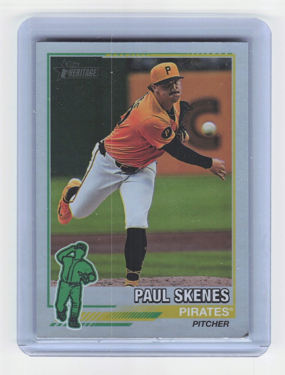 2025 Topps Heritage #76R-7 Paul Skenes 1976 Redefined Holo | eBay