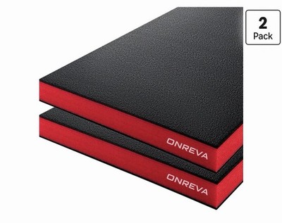Tool Box Foam 48x24x2 inch 2Pack, Foam Inserts for Cases, Polyethylene Storag...