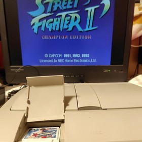 NEC PC Engine DUO-RX Console Set Super CD-ROM2 Retro Game Software Lot Japan JP