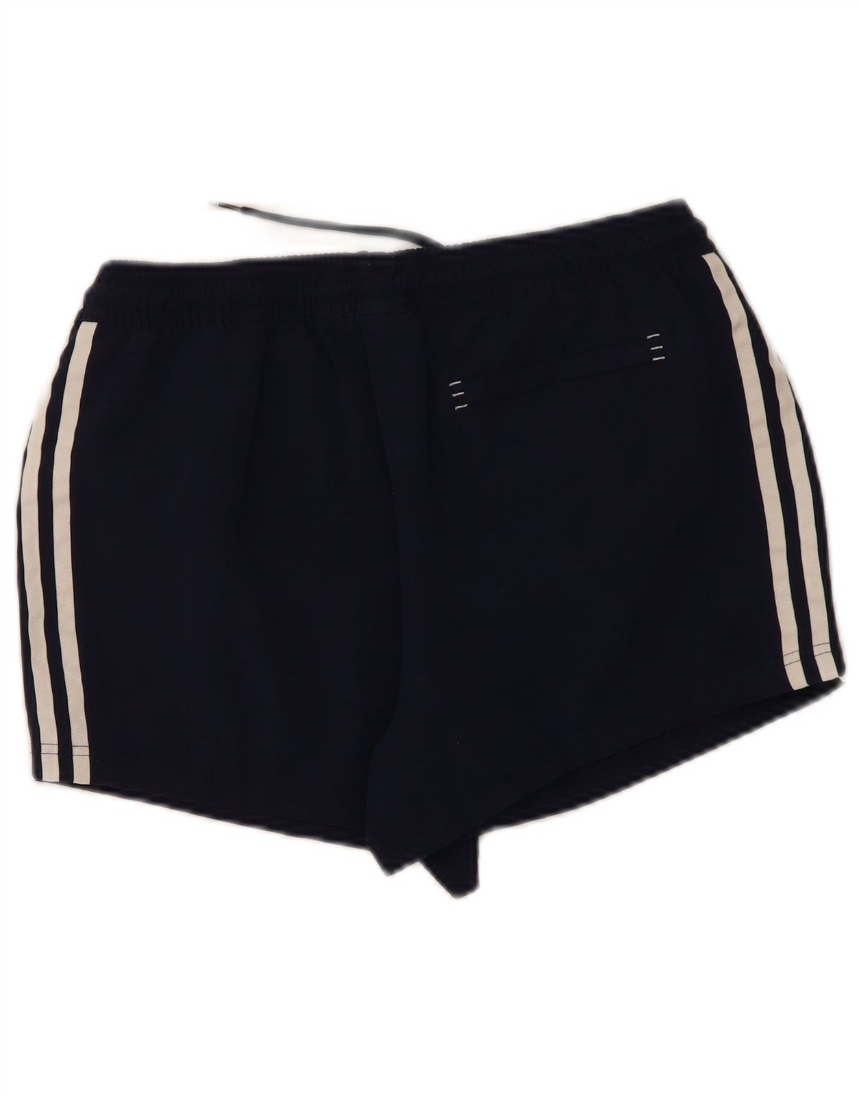 ADIDAS Womens Sport Shorts Medium  Navy Blue Polyester BG07 thumbnail 2