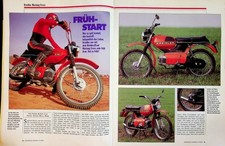Motorrad Classic 1390) Kreidler Mustang Cross in einer seltenen Vorstellung auf