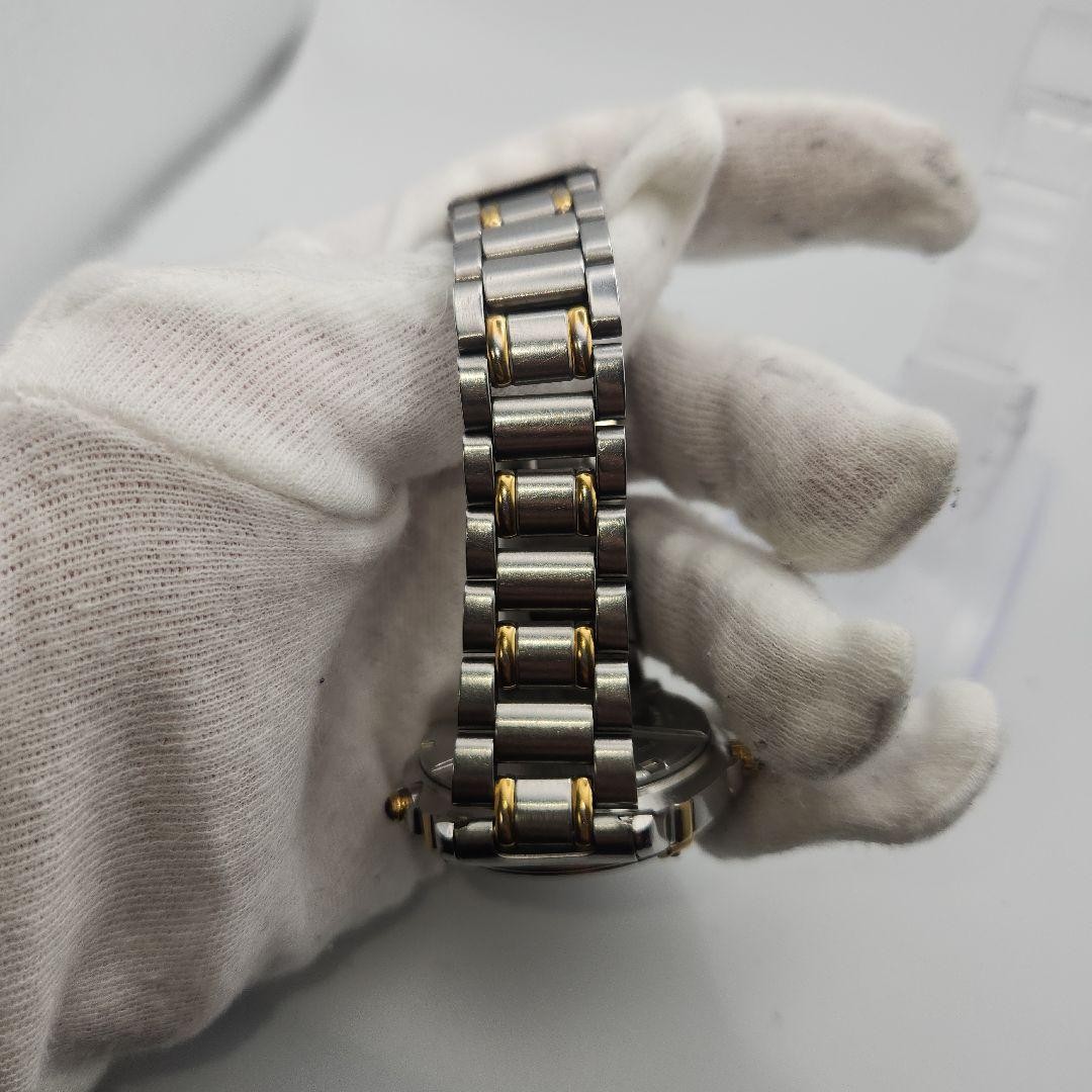 SEIKO Yacht Timer Chronograph 6M37-6000 Blue Quartz Junk Watch image 6