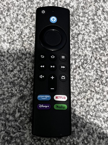 Telecomando Vocale Sostitutivo L5B83G Per Amazon Fire TV Stick 4K E Lite, Nero